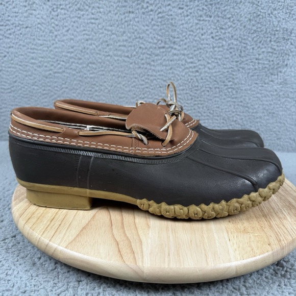 L.L. Bean Other - LL Bean Duck Boots Mens Size 12 M Low Top Rain Rubber USA Made Maine 175061